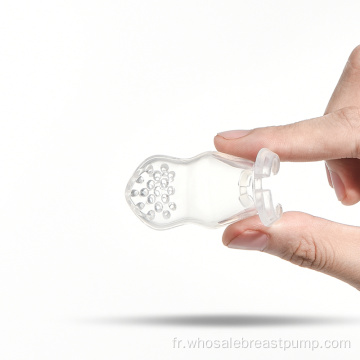 Tétine de fruits de bébé en silicone doux et confortable